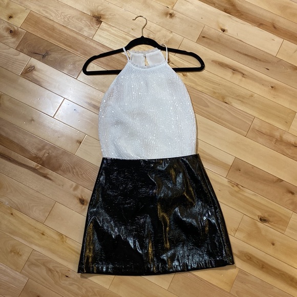 Zara Top Sequin Blouse in White size small - Picture 2 of 9